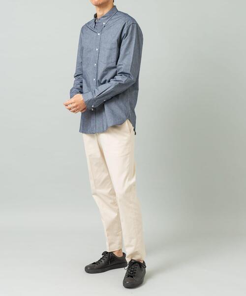 URBAN RESEARCH ROSSO MEN(アーバンリサーチロッソメン)の「『WEB限定』ストレッチチノスラックス(チノパンツ・メンズ・グレー/ネイビー/ベージュ/ブラック/カーキ/アイボリー・LARGE/SMALL/X-LARGE/MEDIUM)」の9枚目の写真