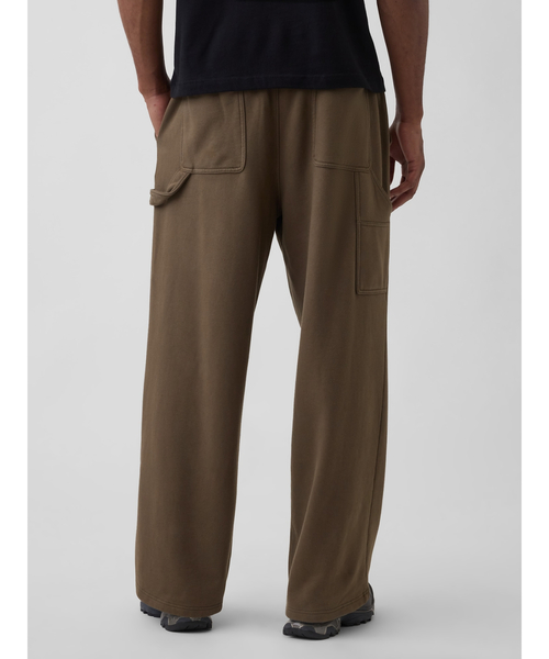 GAP(ギャップ)の「ヘビーウェイト バギー カーペンタースウェットパンツ(スウェットパンツ・メンズ・ブラック/カーキ・XL/S/XS/M/L)」の8枚目の写真