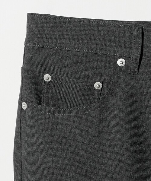 A DAY IN THE LIFE UNITED ARROWS(アデイインザライフユナイテッドアローズ)の「サージ 5ポケット スリムパンツ<A DAY IN THE LIFE>(その他パンツ・メンズ・ベージュ/ダークグレー/ブラック・M/S/L/XL)」の15枚目の写真