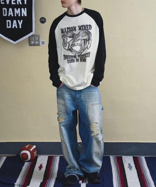 ALAND(エーランド)の「MAISON MINED/RUGGED DENIM(デニムパンツ・メンズ・ブラック/ブルー・SMALL/MEDIUM)」の8枚目の写真