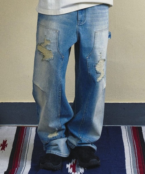 ALAND(エーランド)の「MAISON MINED/RUGGED DENIM(デニムパンツ・メンズ・ブラック/ブルー・SMALL/MEDIUM)」の10枚目の写真