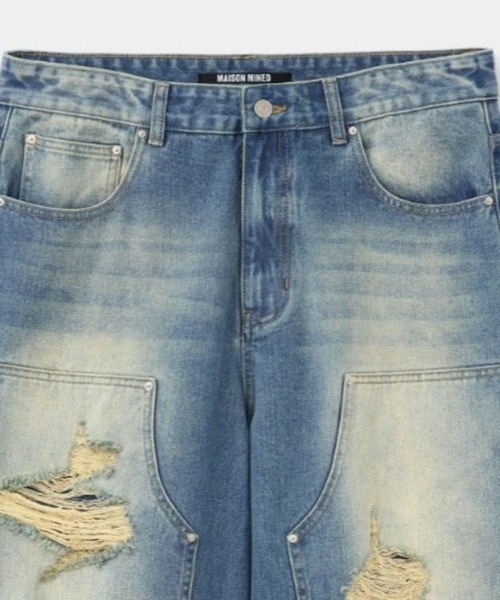 ALAND(エーランド)の「MAISON MINED/RUGGED DENIM(デニムパンツ・メンズ・ブラック/ブルー・SMALL/MEDIUM)」の14枚目の写真