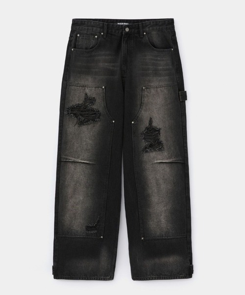 ALAND(エーランド)の「MAISON MINED/RUGGED DENIM(デニムパンツ・メンズ・ブラック/ブルー・SMALL/MEDIUM)」の18枚目の写真