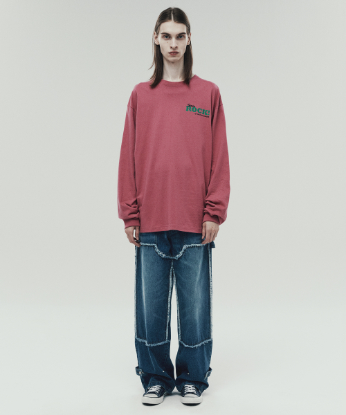 THEVINYLHOUSE(ザバイニルハウス)の「CUT OFF DOUBLE KNEE JEANS BLUE (VH2DFUD101A)(デニムパンツ・メンズ・その他・S/M/L)」の3枚目の写真