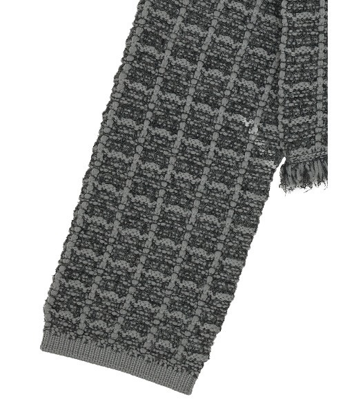 ZOZOTOWN限定 ＞ SQUARE TWEED KNIT JACKET（ニット/セーター）｜Ameri