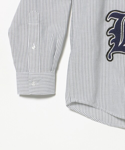 BEAMS HEART(ビームスハート)の「【6/18値下げ】レタードワッペン オックス ロングスリーブ シャツ(ユニセックス)(シャツ/ブラウス・メンズ・ネイビー/ブラック・SMALL/LARGE/MEDIUM)」の18枚目の写真