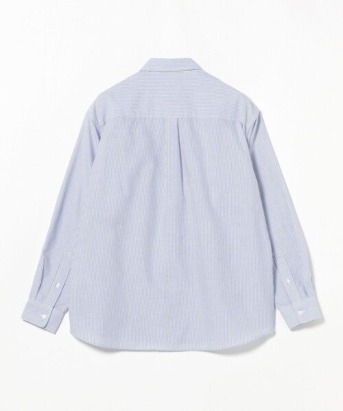 BEAMS HEART(ビームスハート)の「【6/18値下げ】レタードワッペン オックス ロングスリーブ シャツ(ユニセックス)(シャツ/ブラウス・メンズ・ネイビー/ブラック・SMALL/LARGE/MEDIUM)」の22枚目の写真