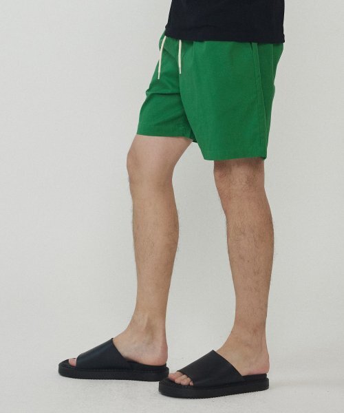 ANALOG MOOD(アナログムード)の「ベーシックバンディングショートパンツ(グリーン)(その他パンツ・メンズ・その他・M/L)」の3枚目の写真