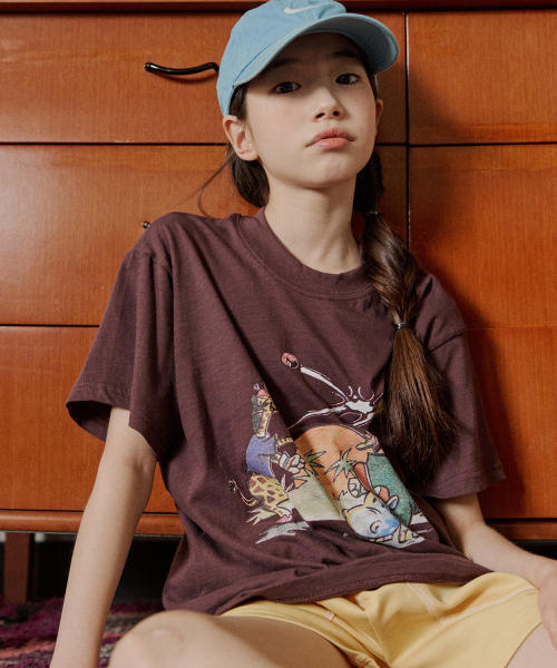 FRISE(フリゼ)の「チーム半袖_バーガンディ_キッズ(Tシャツ/カットソー・レディース・その他・110/120/130)」の1枚目の写真
