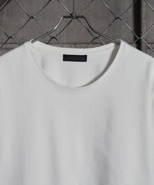 LANDNESS（ランドネス）の「【LANDNESS/ランドネス】COMPACT U-NECK FINGER HOLE L/S TEE/コンパクトUネックフィンガーホールロングスリーブTEE（Tシャツ/カットソー・メンズ・グレー/ホワイト/ブラック・L/M/S）」の22枚目の写真