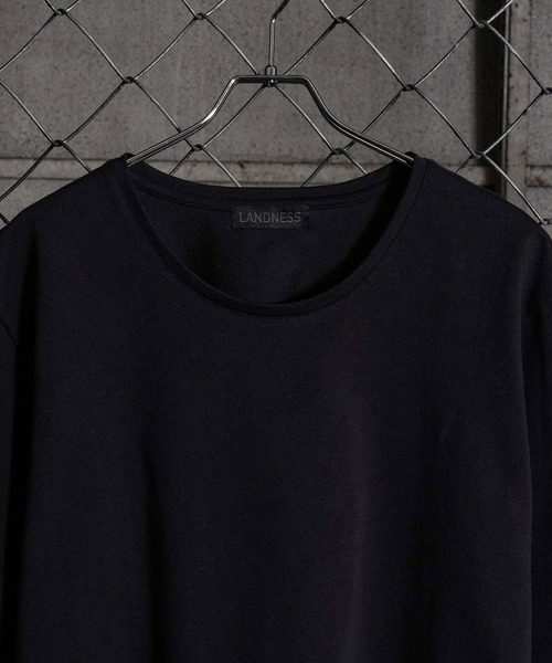 LANDNESS（ランドネス）の「【LANDNESS/ランドネス】COMPACT U-NECK FINGER HOLE L/S TEE/コンパクトUネックフィンガーホールロングスリーブTEE（Tシャツ/カットソー・メンズ・グレー/ホワイト/ブラック・L/M/S）」の22枚目の写真