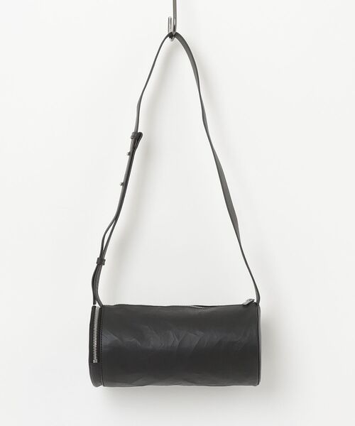 Y-3(ワイスリー)の「Y-3 LEATHER BARREL BAG(ボストンバッグ・メンズ・ブラック・ONE SIZE)」の4枚目の写真