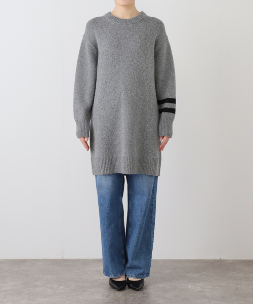 JOURNAL STANDARD（ジャーナルスタンダード）の「CRADUS WINDY チュニックワンピース（チュニック・レディース・チャコールグレー・FREE）」の6枚目の写真