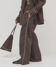 KBF | ストライプイージーパンツ(その他パンツ)