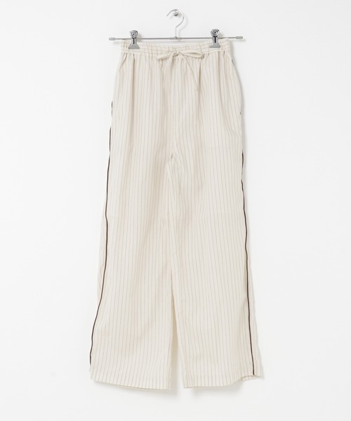 KBF（ケイビーエフ）の「ストライプイージーパンツ（その他パンツ・レディース・ブラウン/アイボリー・ONE）」の15枚目の写真
