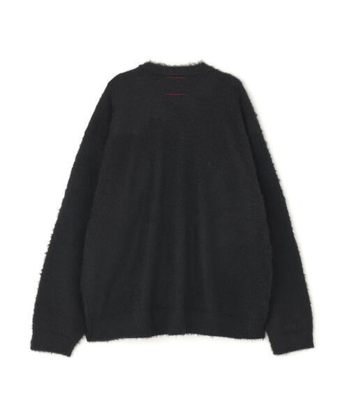 over print(オーバープリント)の「overprint/オーバープリント/PINC NOISE MOHAIR CARDIGAN(カーディガン/ボレロ・レディース・ブラック・M/L/XL)」の7枚目の写真