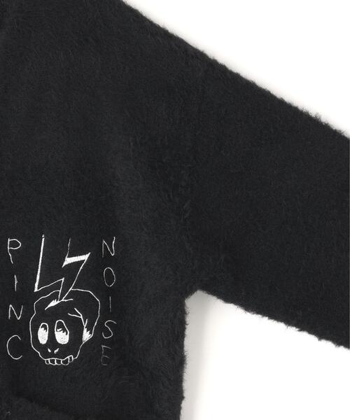 over print(オーバープリント)の「overprint/オーバープリント/PINC NOISE MOHAIR CARDIGAN(カーディガン/ボレロ・レディース・ブラック・M/L/XL)」の9枚目の写真