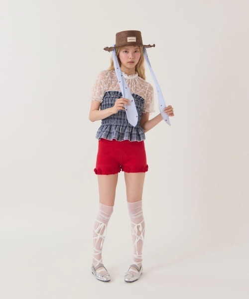 kaorinomori（カオリノモリ）の「kaorinomori  ユニンハット / カオリノモリ（ハット・レディース・ブラウン/ライトブルー/ライトベージュ・M/57.5cm）」の19枚目の写真