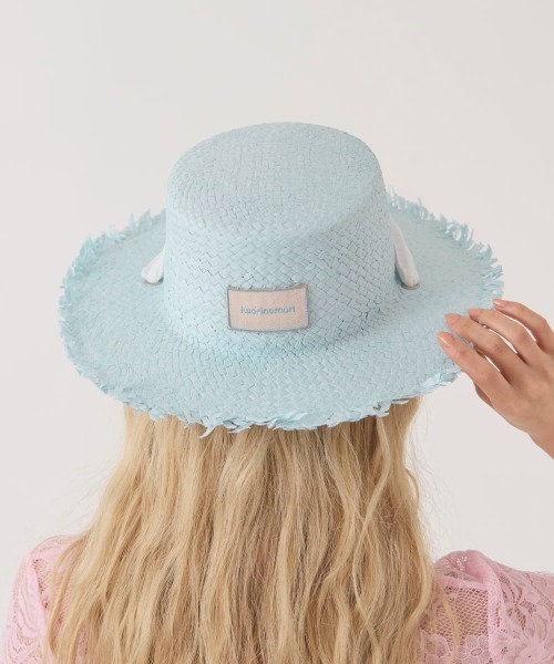 kaorinomori（カオリノモリ）の「kaorinomori  ユニンハット / カオリノモリ（ハット・レディース・ブラウン/ライトブルー/ライトベージュ・M/57.5cm）」の8枚目の写真