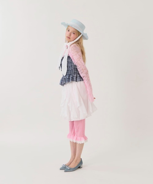 kaorinomori（カオリノモリ）の「kaorinomori  ユニンハット / カオリノモリ（ハット・レディース・ブラウン/ライトブルー/ライトベージュ・M/57.5cm）」の9枚目の写真