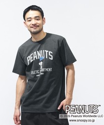 ピーナッツ グラフィックTシャツ カレッジ