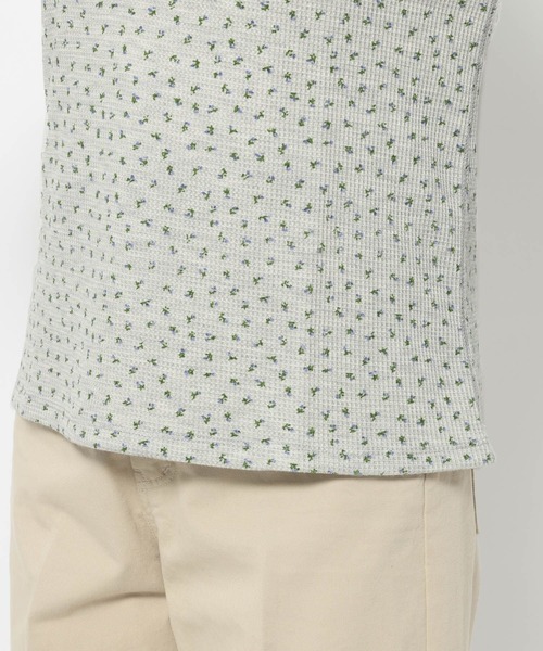 mysty woman（ミスティウーマン）の「サーマル小花カットソーLS 659807（Tシャツ/カットソー・レディース・オフホワイト/グレー・FREE）」の11枚目の写真