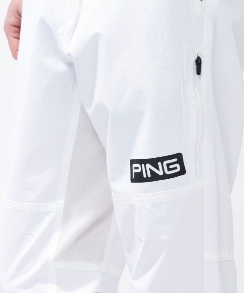 PING（ピン）の「ピン PING ピンホールメッシュパンツ（スラックス・メンズ・ブラック/グレー/ホワイト・S/M/L/LL/3L）」の9枚目の写真