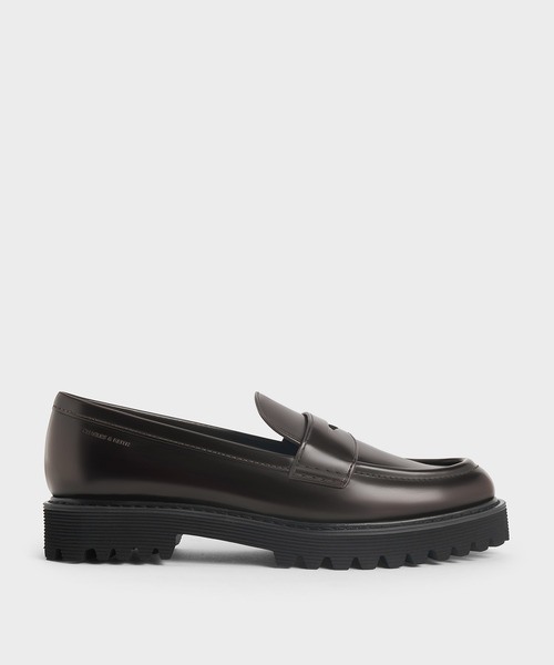CHARLES & KEITH(チャールズ & キース)の「Kaiya カイヤ ペニーローファー(ローファー・レディース・ダークブラウン/ブラック系その他7・22.5cm/23cm/23.5cm/24.5cm/25cm)」の2枚目の写真