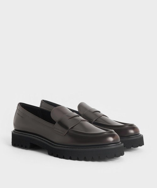CHARLES & KEITH(チャールズ & キース)の「Kaiya カイヤ ペニーローファー(ローファー・レディース・ダークブラウン/ブラック系その他7・22.5cm/23cm/23.5cm/24.5cm/25cm)」の7枚目の写真