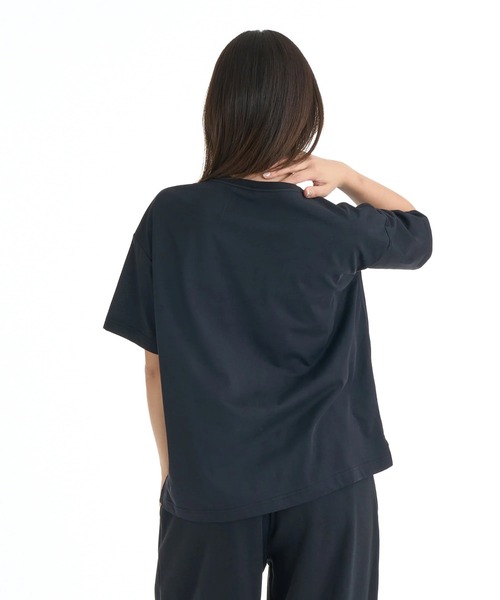 ROXY(ロキシー)の「ROXY ウィメンズ FITNESS TRIPLE HEARTS S/S TE Tシャツ 【2026年春夏モデル】/ロキシーUVカット半袖Tシャツ(Tシャツ/カットソー・レディース・ブラック/グレー/ミント・SMALL/MEDIUM/LARGE)」の10枚目の写真