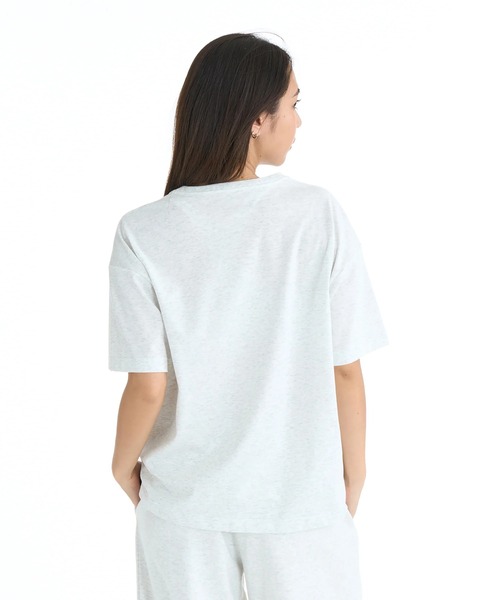 ROXY(ロキシー)の「ROXY ウィメンズ FITNESS TRIPLE HEARTS S/S TE Tシャツ 【2026年春夏モデル】/ロキシーUVカット半袖Tシャツ(Tシャツ/カットソー・レディース・ブラック/グレー/ミント・SMALL/MEDIUM/LARGE)」の7枚目の写真