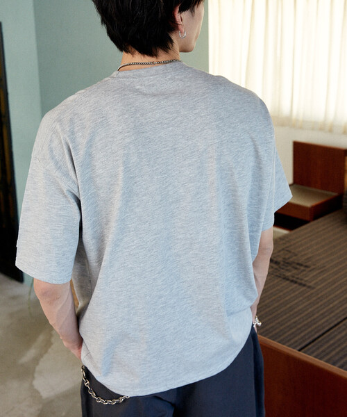 PUBLUX(パブリュクス)の「PUBLUX/パブリュクス <機能性素材>別注MLB ワンポイント フラワー刺繍 Tシャツ 限定展開(Tシャツ/カットソー・メンズ・ネイビー/グレー/ピンク/ブラウン/ライトグレー/ホワイト・L/M/フリ-/LARGE)」の20枚目の写真