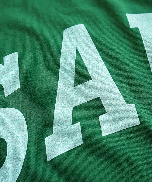 SOLAMONAT（ソラモナ）の「サラリト天竺　プリントT SARA（Tシャツ/カットソー・レディース・ホワイト×ブラック/ブラック/ホワイト×レッド/グリーン/ネイビー・FREE）」の18枚目の写真