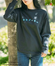 TETERA（テテラ）の「【RES】【TETERA×ドラえもん】UNISEX KIDS トトノッターLST / ドラえもん刺繍 フロントプリント トトノッター ロングスリーブ Tシャツ tete22-016,tete22-016-k（Tシャツ/カットソー）」