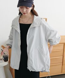 DISCOAT（ディスコート）の「【WEB限定】ナイロンスタンドロングブルゾン（ブルゾン）」