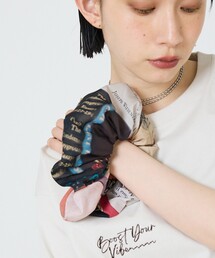 NOMINE（ノミネ）の「【LY】Haarelastiek　転写プリント ビッグ シュシュ（シュシュ）」