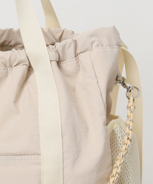 B.C STOCK（ベーセーストック）の「CONTROL FREAK / コントロールフリーク 別注 バッグ（ショルダーバッグ・レディース・グレー/ブラック/ベージュ・FREE）」の13枚目の写真