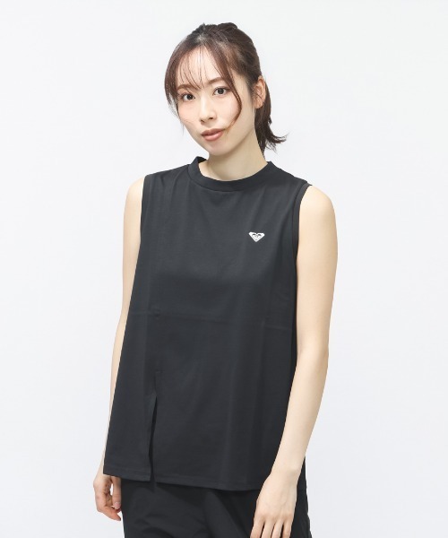 ROXY(ロキシー)の「ロキシー ROXY フィットネス タンクトップ(タンクトップ・レディース・ホワイト/ブラック・M/L)」の2枚目の写真
