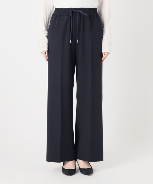 Spick & Span（スピックアンドスパン）の「ドライギャバイージースラックスパンツ（スラックス・レディース・ネイビー/ベージュ系その他/ブラウン・40/38/36）」の9枚目の写真