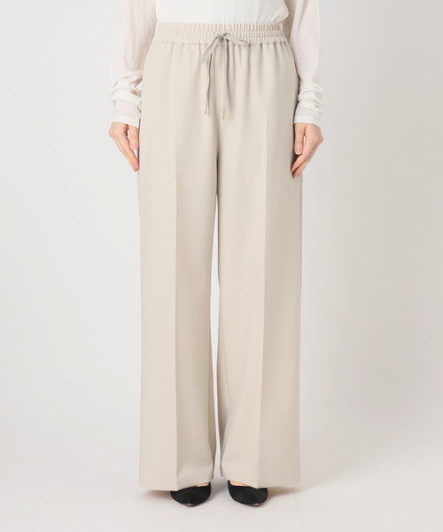 Spick & Span（スピックアンドスパン）の「ドライギャバイージースラックスパンツ（スラックス・レディース・ネイビー/ベージュ系その他/ブラウン・40/38/36）」の21枚目の写真