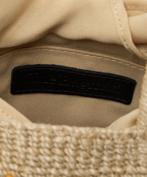 EMMEL REFINES(エメルリファインズ)の「<The Bagmati>シシュウ カゴバッグ< Select by EMMEL REFINES >(かごバッグ・レディース・ナチュラル/ダークブラウン・FREE)」の15枚目の写真