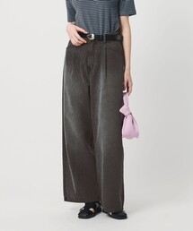 BEAUTY&YOUTH UNITED ARROWS | 【WEB限定】タックワイド デニムパンツ(デニムパンツ)