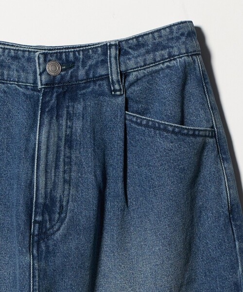 BEAUTY&YOUTH UNITED ARROWS(ビューティーアンドユースユナイテッドアローズ)の「【WEB限定】タックワイド デニムパンツ(デニムパンツ・レディース・グレー系/ネイビー・S/L/M)」の20枚目の写真