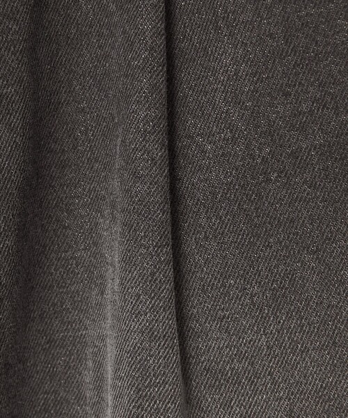BEAUTY&YOUTH UNITED ARROWS(ビューティーアンドユースユナイテッドアローズ)の「【WEB限定】タックワイド デニムパンツ(デニムパンツ・レディース・グレー系/ネイビー・S/L/M)」の3枚目の写真