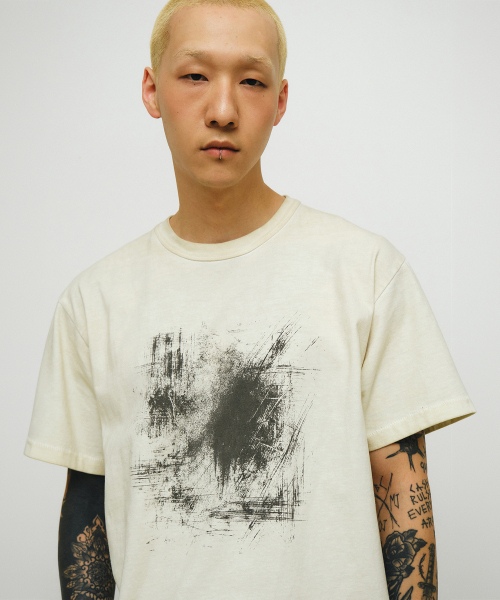 ENDOOR（エンドア）の「Archive trace 1/2 T-shirt (vtg ecru)（Tシャツ/カットソー・メンズ・その他・1/2）」の3枚目の写真