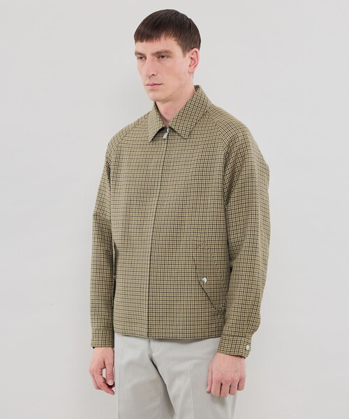 MACKINTOSH LONDON(マッキントッシュ ロンドン)の「【DORMEUIL/ドーメル】ウールリネンハリントンジャケット(ブルゾン・メンズ・チャコールグレー・38/40)」の5枚目の写真
