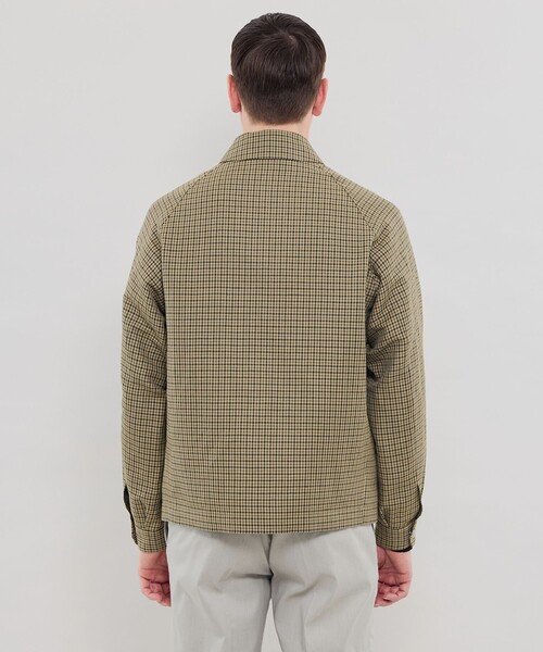 MACKINTOSH LONDON(マッキントッシュ ロンドン)の「【DORMEUIL/ドーメル】ウールリネンハリントンジャケット(ブルゾン・メンズ・チャコールグレー・38/40)」の6枚目の写真