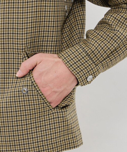 MACKINTOSH LONDON(マッキントッシュ ロンドン)の「【DORMEUIL/ドーメル】ウールリネンハリントンジャケット(ブルゾン・メンズ・チャコールグレー・38/40)」の8枚目の写真