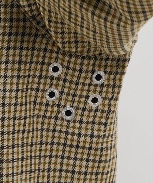 MACKINTOSH LONDON(マッキントッシュ ロンドン)の「【DORMEUIL/ドーメル】ウールリネンハリントンジャケット(ブルゾン・メンズ・チャコールグレー・38/40)」の9枚目の写真