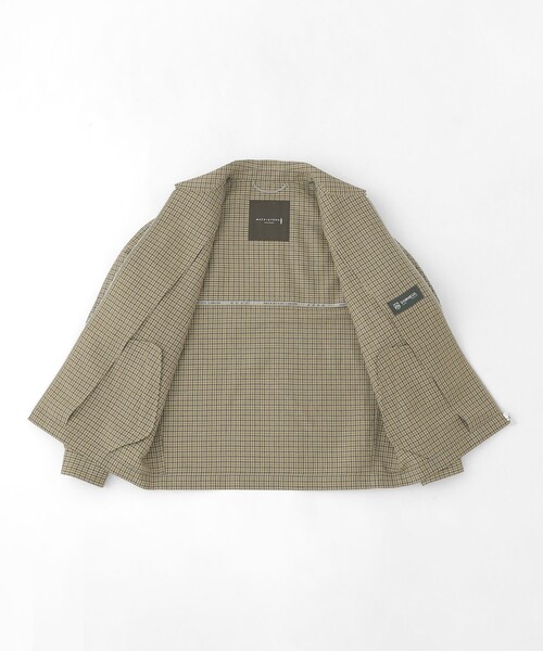 MACKINTOSH LONDON(マッキントッシュ ロンドン)の「【DORMEUIL/ドーメル】ウールリネンハリントンジャケット(ブルゾン・メンズ・チャコールグレー・38/40)」の10枚目の写真